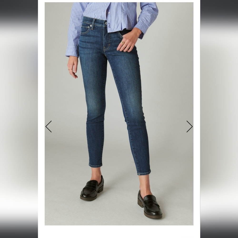 AVA Super Skinny Lucky Brand size 14